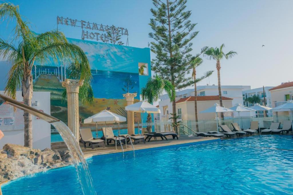 New Famagusta Hotel & Suites Ajía Nápa Eksteriør bilde